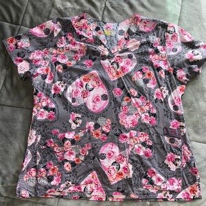 Koi Lite, scrub top, Size L cotton blend, gently worn